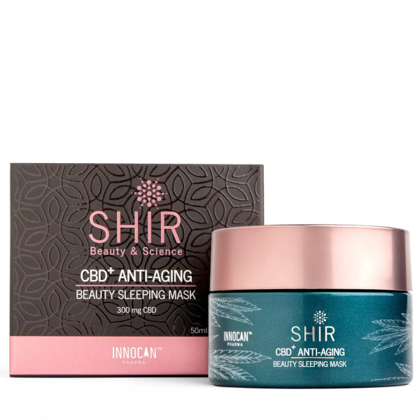 SHIR CBD Plus Sleeping Mask miego kaukė, 300 mg CBD, 50 ml
