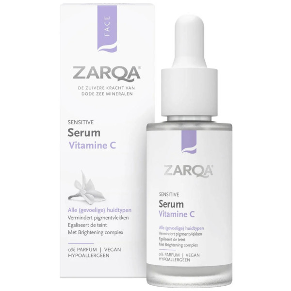 Zarqa Sensitive Serum Vitamine C veido serumas su vitaminu c, 30 ml