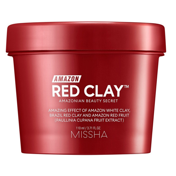 Missha Amazon Red Clay Pore Mask porų kaukė, 110 ml