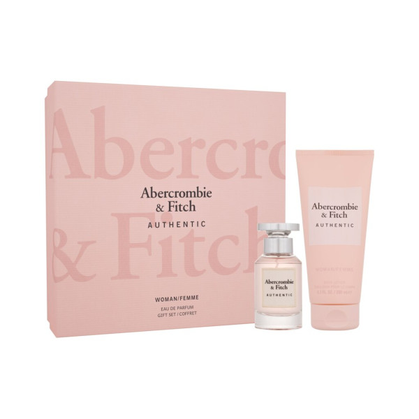 Abercrombie & Fitch Authentic rinkinys moterims (EDP, 50 ml + kūno losjonas, 200 ml)