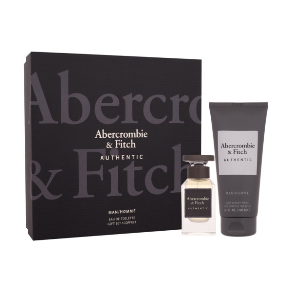 Abercrombie & Fitch Authentic rinkinys vyrams (EDT, 50 ml + dušo želė, 200 ml)