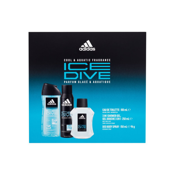 Adidas Ice Dive EDT tualetinis vanduo vyrams, 100 ml