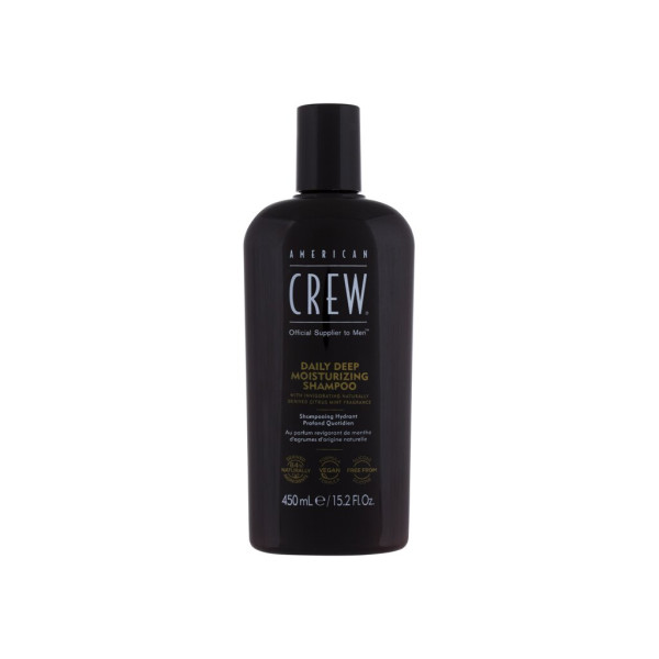 American Crew Daily Deep Moisturizing Shampoo šampūnas vyrams, 450 ml