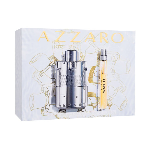 Azzaro Wanted EDP parfumuotas vanduo rinkinys vyrams, 100 ml