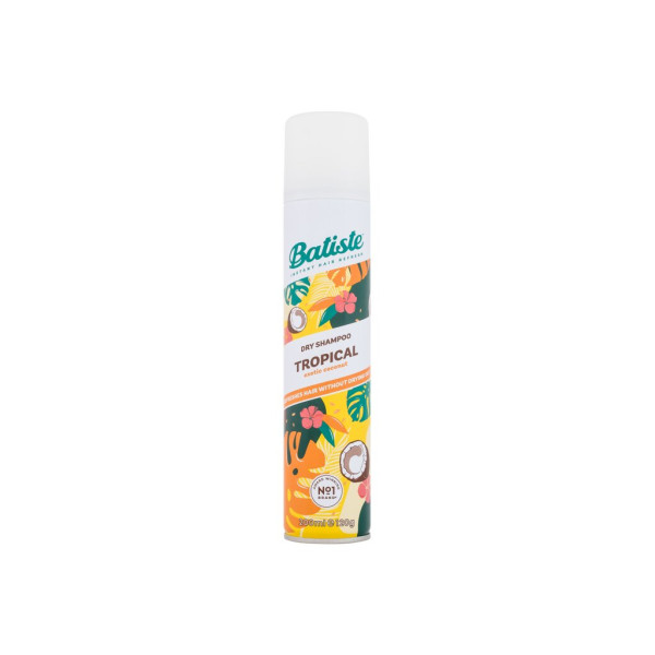 Batiste Tropical Dry Shampoo sausas šampūnas, 200 ml