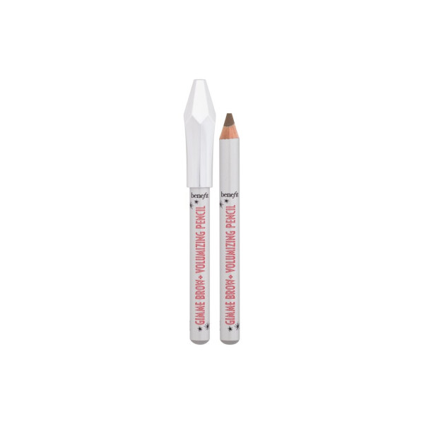 Benefit Gimme Brow+ Volumizing Pencil Mini antakių pieštukas, atspalvis: 2 Warm Golden Blonde, 0,6 g