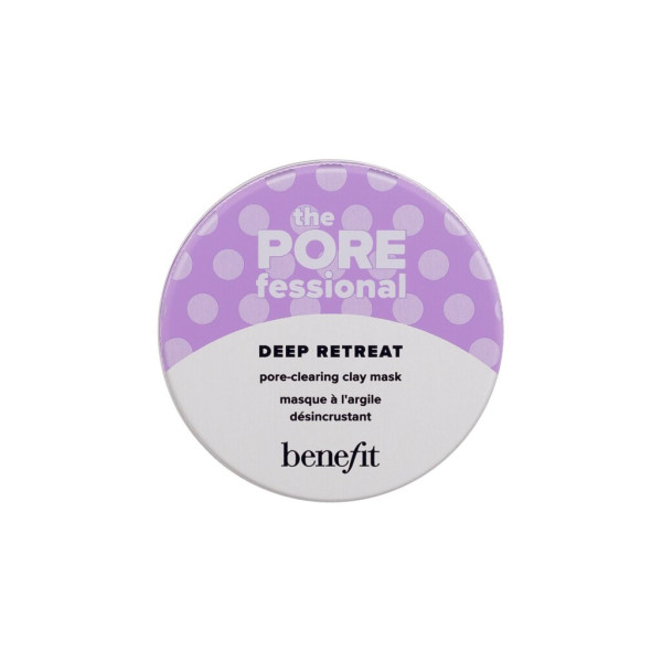 Benefit The POREfessional Deep Retreat Pore-Clearing Clay Mask valomoji molio kaukė, 30 ml