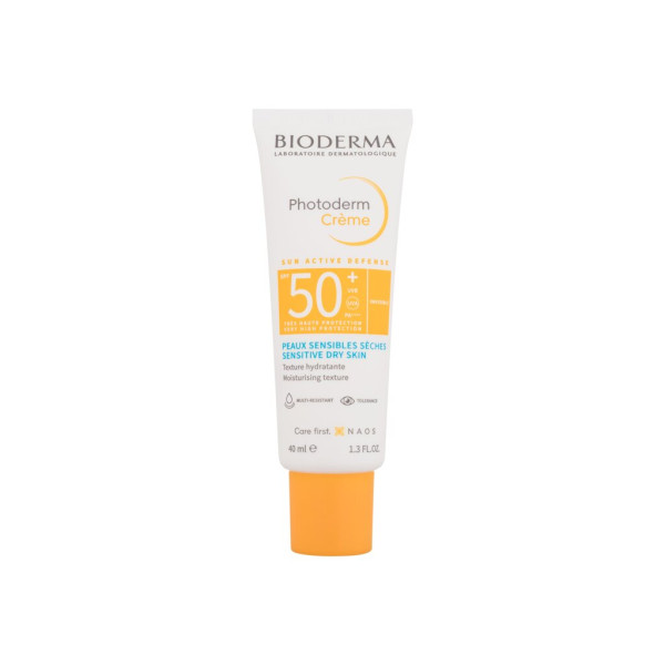 BIODERMA Photoderm Cream SPF 50+ apsauginis kremas nuo saulės, 40 ml