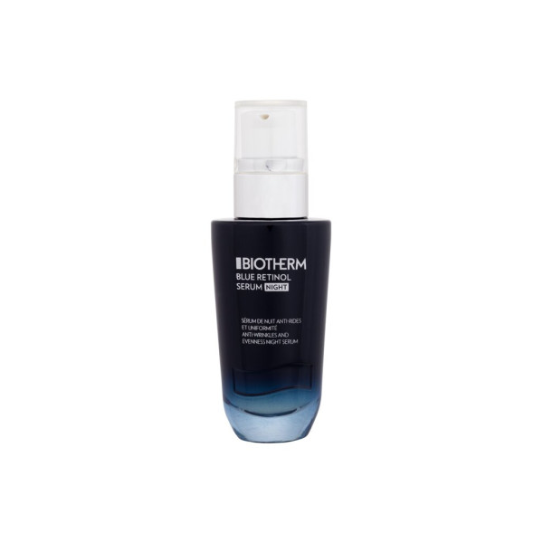 Biotherm Blue Retinol Resurface and Repair Night Serum naktinis veido serumas su retinoliu, 30 ml