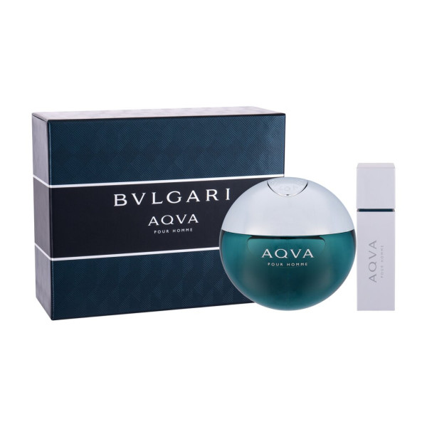 Bvlgari Aqva Pour Homme EDT rinkinys vyrams (EDT, 100 ml + EDT, 15 ml)