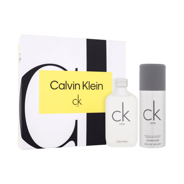 Calvin Klein CK One Eau de Toilette rinkinys unisex (Edt 100 ml + Deodorant 150 ml)