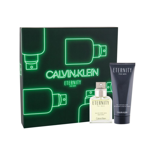 Calvin Klein Eternity rinkinys vyrams (EDT, 50 ml + dušo želė, 100 ml)