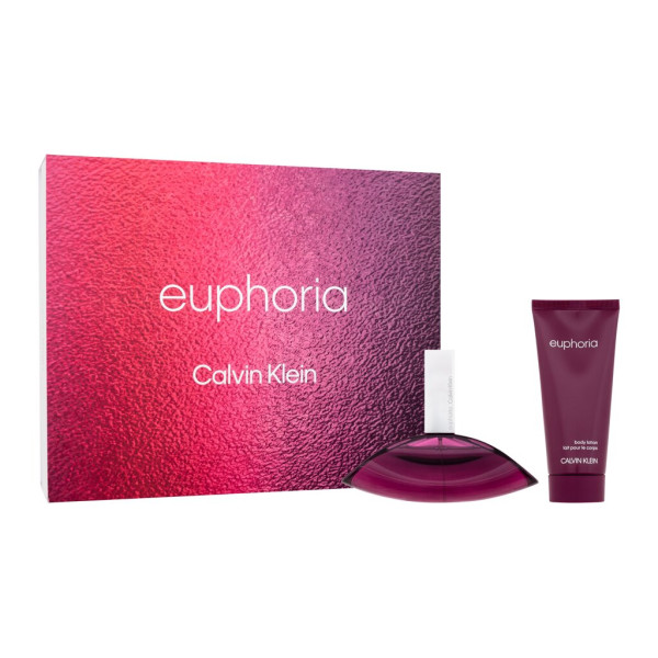 Calvin Klein Euphoria rinkinys moterims (EDP, 100 ml + kūno losjonas, 100 ml)