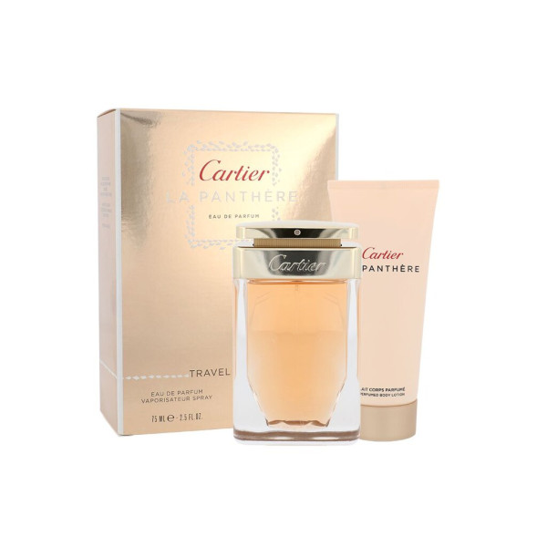 Cartier La Panthere Eau de Parfum rinkinys moterims (Edp 75 ml + Body lotion 100 ml)