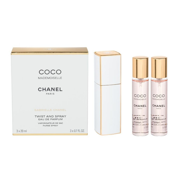 Chanel Coco Mademoiselle EDP parfumuotas vanduo moterims, 3x20 ml