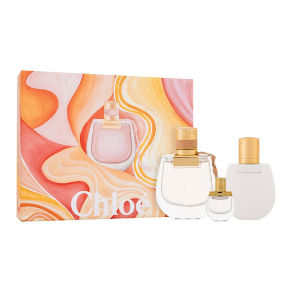 Chloé Nomade rinkinys moterims (EDP, 75 ml + kūno losjonas, 100 ml + EDP, 5 ml)