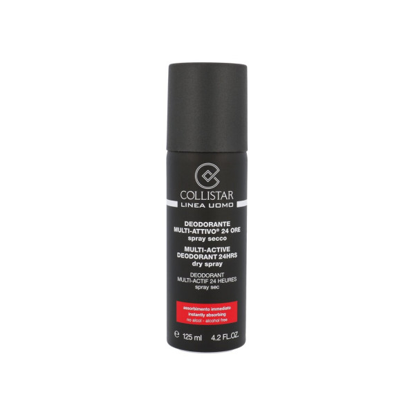 Collistar Uomo Multi-Active 24 hours Deodorant Spray purškiamas dezodorantas vyrams, 125 ml