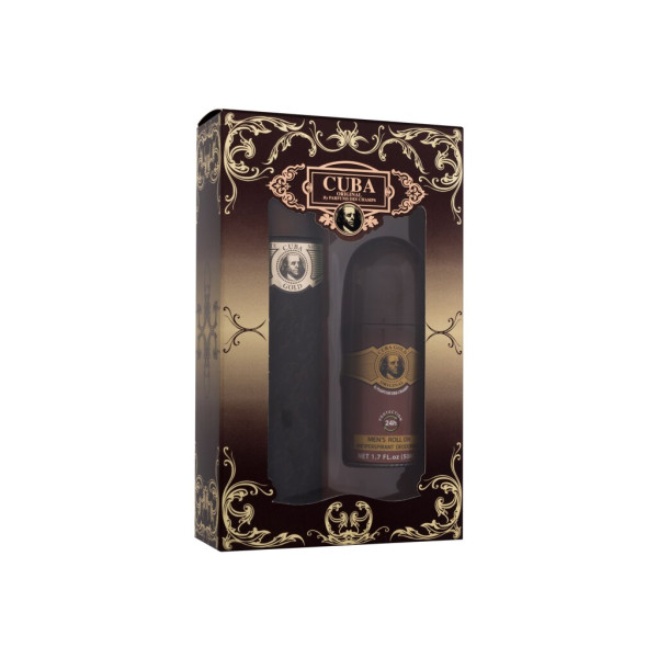 Cuba Gold rinkinys vyrams (EDT, 100 ml + dezodorantas, 50 ml)