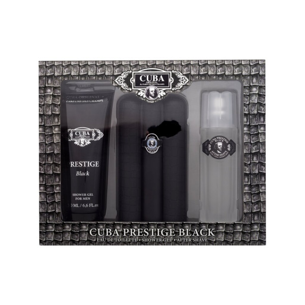 Cuba Prestige Black EDT tualetinis vanduo vyrams, 90 ml