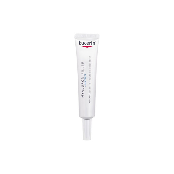 Eucerin Hyaluron-Filler + 3x Effect Eye Cream SPF 15 paakių srities kremas, 15 ml