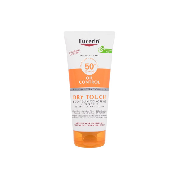 Eucerin Sun Oil Control Sun Gel-Cream SPF 50 + gelinis kremas nuo saulės, 200 ml