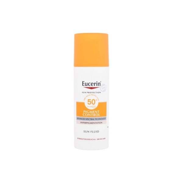 Eucerin Sun Protection Pigment Control Sun Fluid SPF 50+ apsauginis fluidas nuo saulės, 50 ml