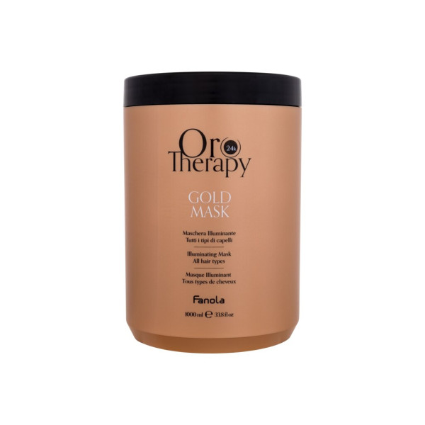 Fanola Oro Therapy 24K Gold Mask Hair Mask plaukų kaukė, 1000 ml