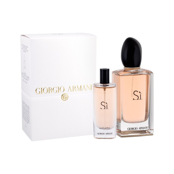 Giorgio Armani Si Eau de Parfum rinkinys moterims (Edp 100 ml + Edp 15 ml)