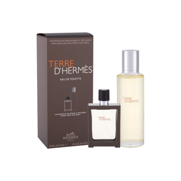 Hermes Terre d´Hermes Eau de Toilette rinkinys vyrams (Edt 30ml + 125ml Edt refill)