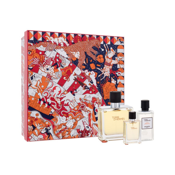 Hermes Terre d´Hermes rinkinys vyrams (EDP, 75 ml + vanduo po skutimosi, 40 ml + EDP, 12,5 ml)