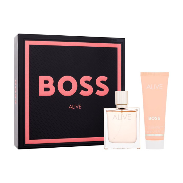 Hugo Boss Alive EDP rinkinys moterims  (EDP, 50 ml + kūno losjonas, 75 ml)