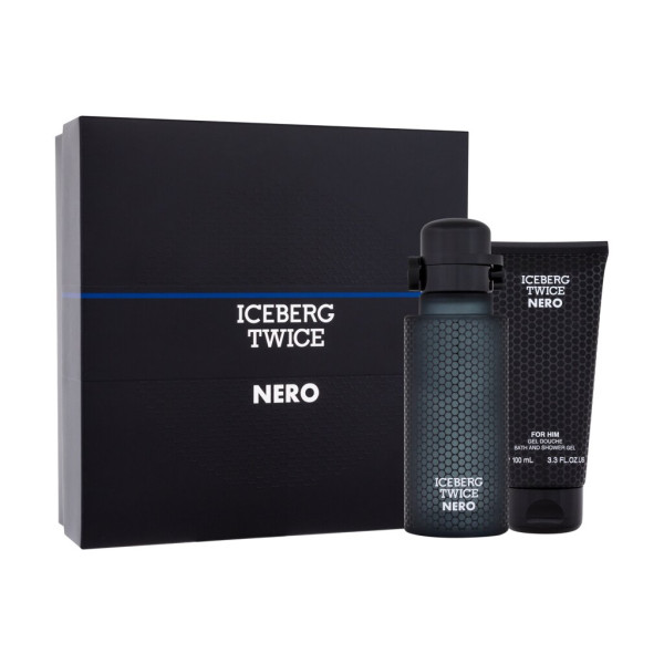 Iceberg Twice Nero rinkinys vyrams (EDT, 125 ml + dušo želė, 100 ml)