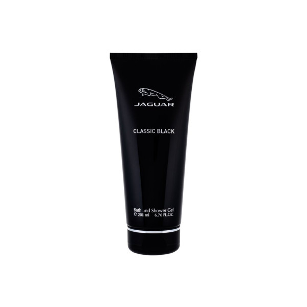 Jaguar Classic Black Bath and Shower Gel dušo želė vyrams, 200 ml