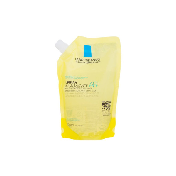 La Roche-Posay Lipikar Cleansing Oil AP+ Shower Oil Refill prausiamasis kūno aliejus (papildymas), 400 ml