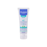 Mustela Bébé Stelatopia Emollient Cream minkštinamasis veido kremas kūdikiams, 40 ml