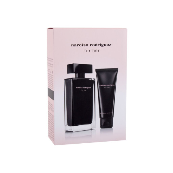 Narciso Rodriguez For Her rinkinys moterims (EDT, 100 ml + kūno losjonas, 75 ml)