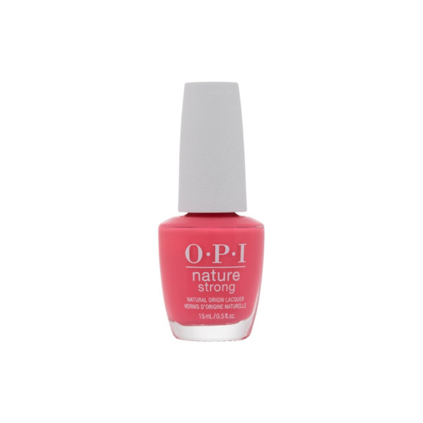 OPI Nature Strong Nail Polish nagų lakas, atspalvis: NAT 010 Big Bloom Energy, 15 ml