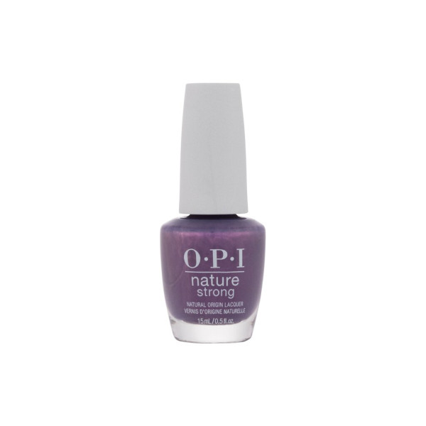 OPI Nature Strong Nail Polish nagų lakas, atspalvis: NAT 024 Achieve Grapeness,15 ml