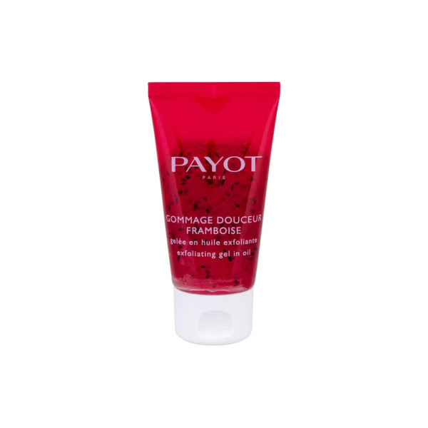 PAYOT Les Démaquillantes Exfoliating Oil Gel gelinis šveitiklis su aviečių sėklomis, 50 ml