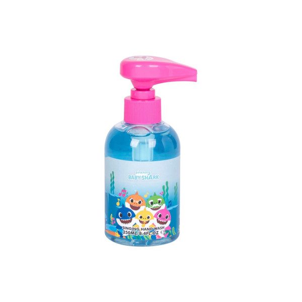 Pinkfong Baby Shark Singing Hand Wash Liquid Soap rankų muilas vaikams, 250 ml