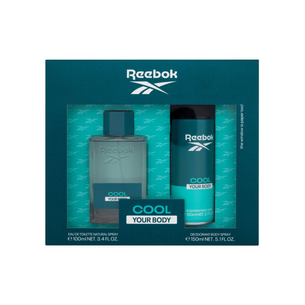 Reebok Cool Your Body EDT tualetinis vanduo vyrams, 100 ml