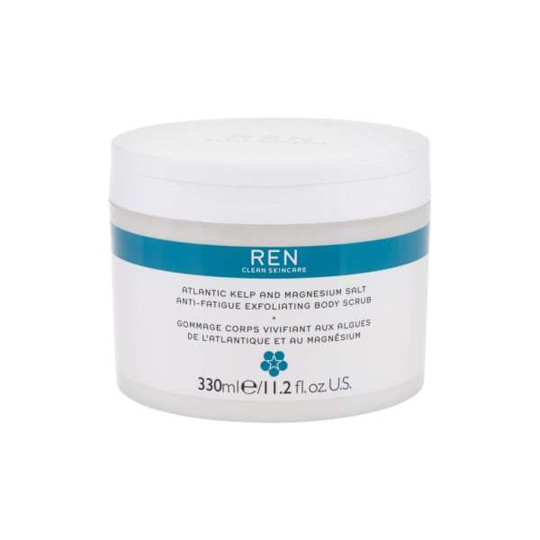 REN Clean Skincare Atlantic Kelp And Magnesium Salt Body Scrub kūno šveitiklis, 330 ml