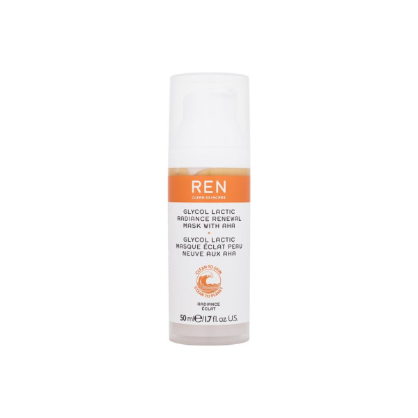 REN Clean Skincare Radiance Face Mask spindesio suteikianti veido kaukė, 50 ml