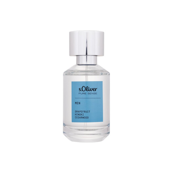 s.Oliver Pure Sense EDT tualetinis vanduo vyrams, 30 ml