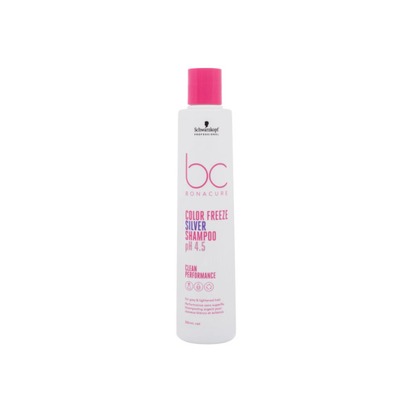 Schwarzkopf Professional BC Bonacure Color Freeze pH 4.5 Shampoo Silver šampūnas, 250 ml