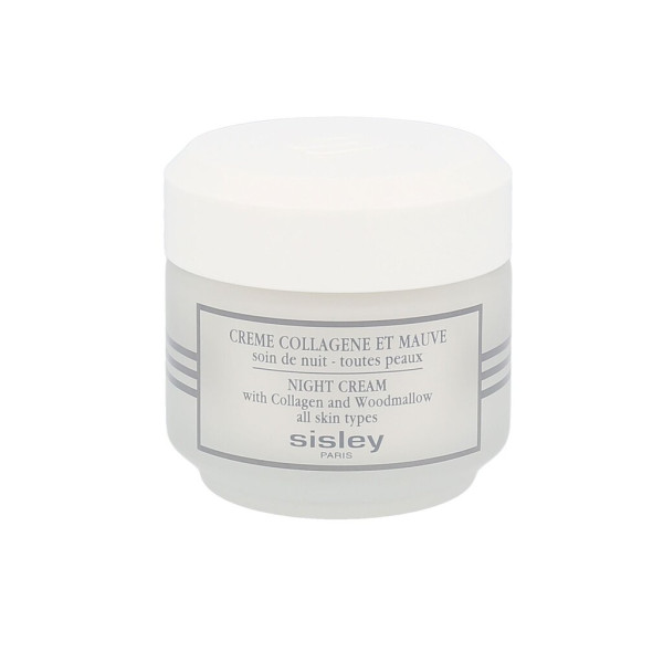 Sisley Night Cream with Collagen and Woodmallow veido kremas su kolagenu ir dedešvomis, 50 ml