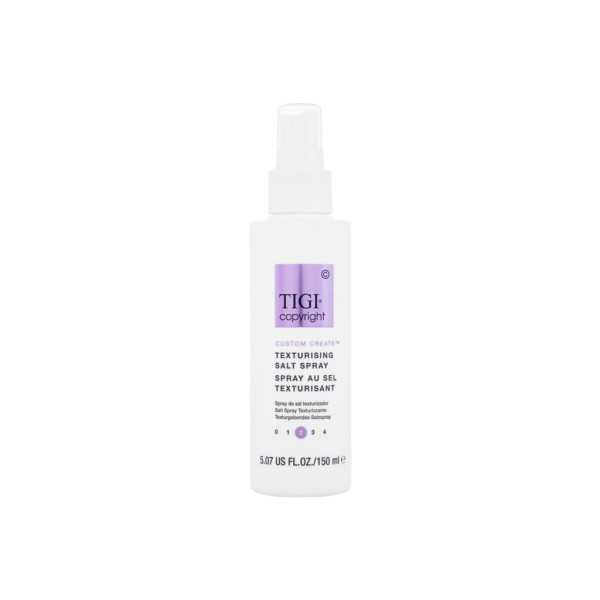 Tigi Copyright Custom Create Texturising Salt Spray For Definition and Hair Styling tekstūros suteikiantis druskos purškiklis, 150 ml