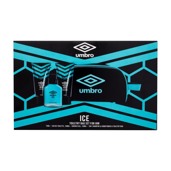 UMBRO Ice EDT tualetinis vanduo rinkinys vyrams, 75 ml