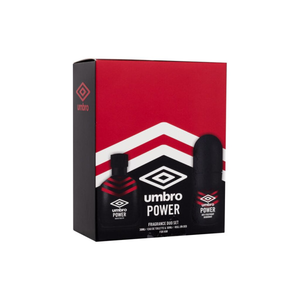 UMBRO Power rinkinys vyrams (EDT, 30 ml + antiperspirantas, 50 ml)