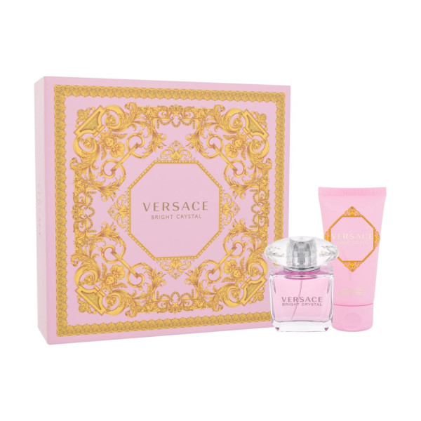 Versace Bright Crystal rinkinys moterims (EDT, 30 + kūno losjonas, 50 ml)